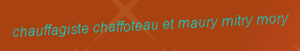 Chauffagiste Chaffoteau et Maury Mitry mory